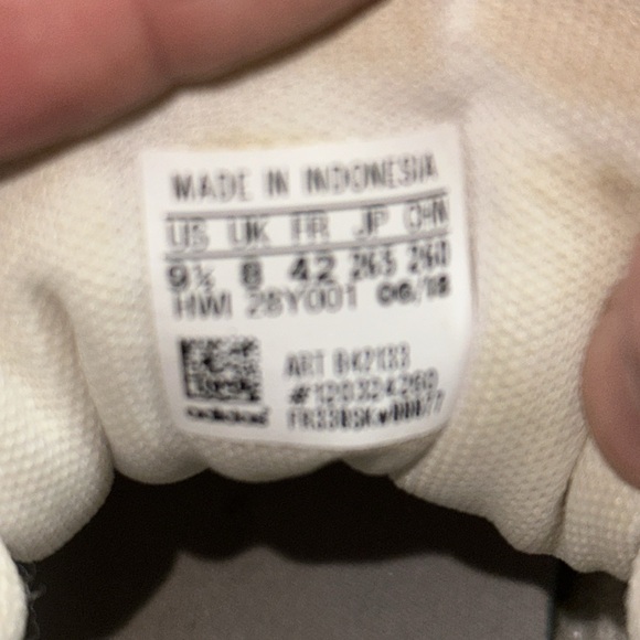 Adidas CF‎ Advantage Cloud foam Ladies  Sneakers 9.5 white grey - Picture 8 of 8